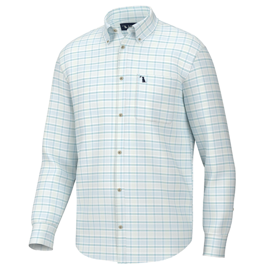 Stamps Dress Shirt - Sale - Moss/Lime/Blue