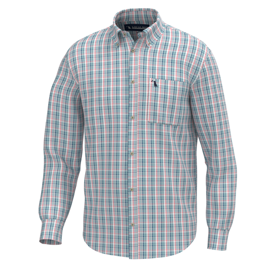 Lee Dress Shirt - Spearmint/Plum/Pink