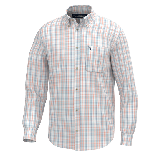 Lee Dress Shirt - Lavender/Light Blue/Salmon