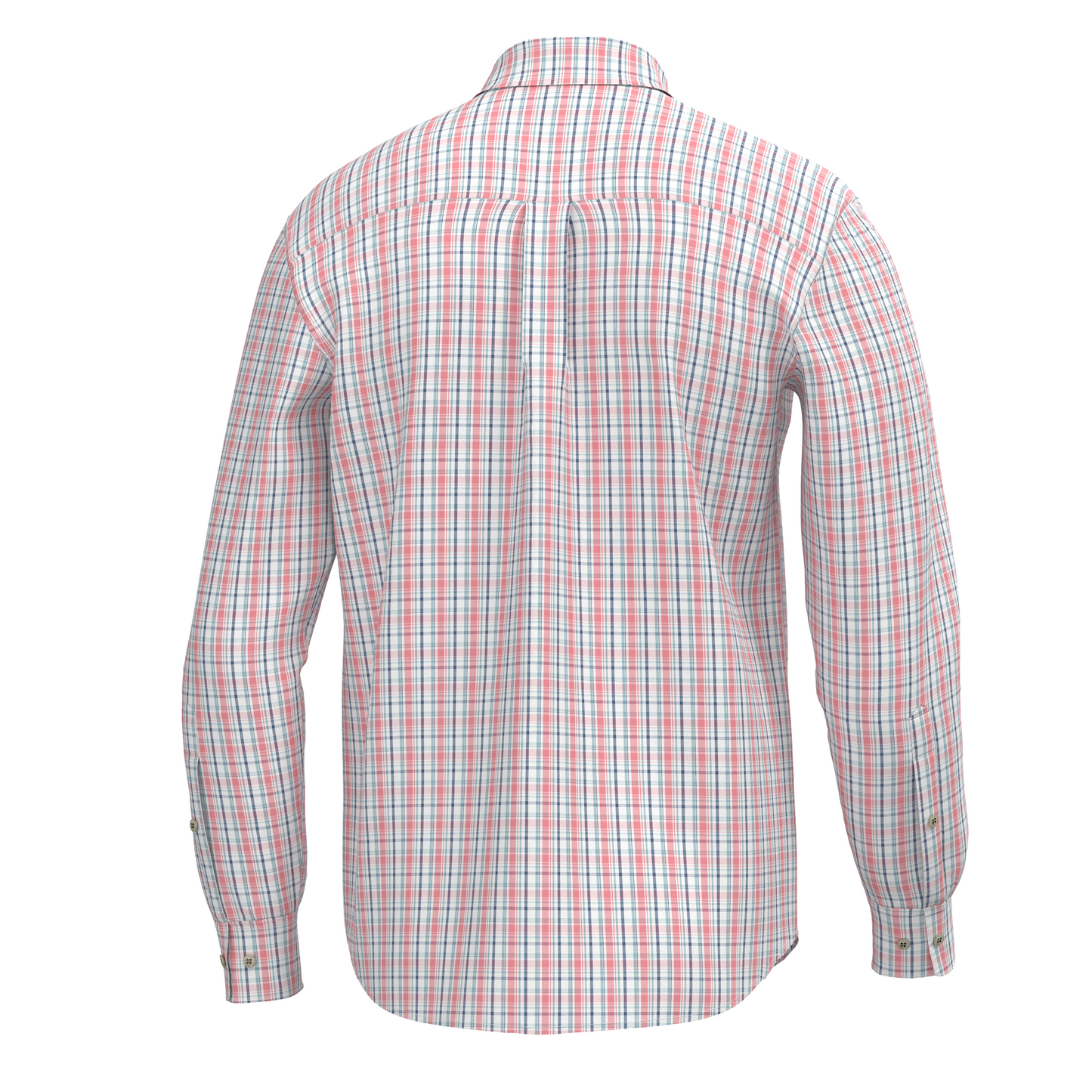 Buffkin Dress Shirt - Spearmint/Plum/Pink