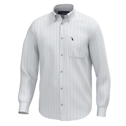 Blythe Dress Shirt - Stone Blue/Lilac/Plum