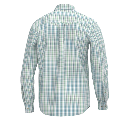 Lee Dress Shirt - Teal/Lime/Slate