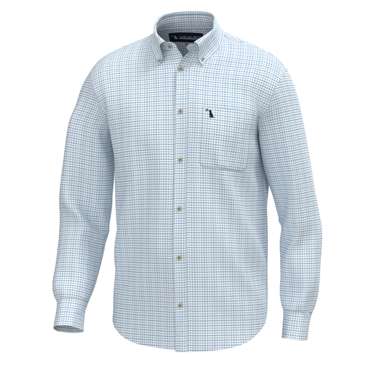 Blythe Dress Shirt - Purple/Sky Blue/Plum