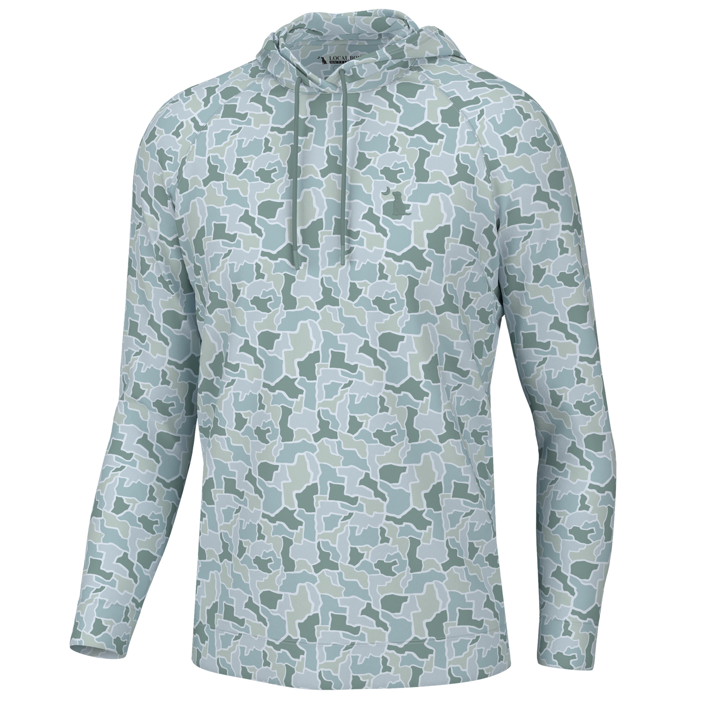 Youth Hemlock Hoodie - Glacier Camo