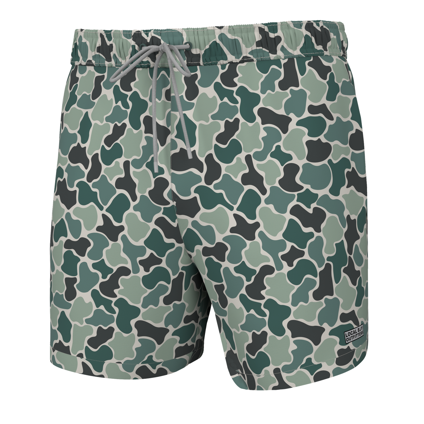 Bayview Swim Trunk - Ravine Camo