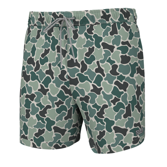 Bayview Swim Trunk - Ravine Camo
