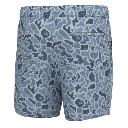 Bayview Swim Trunk - Fish Camo