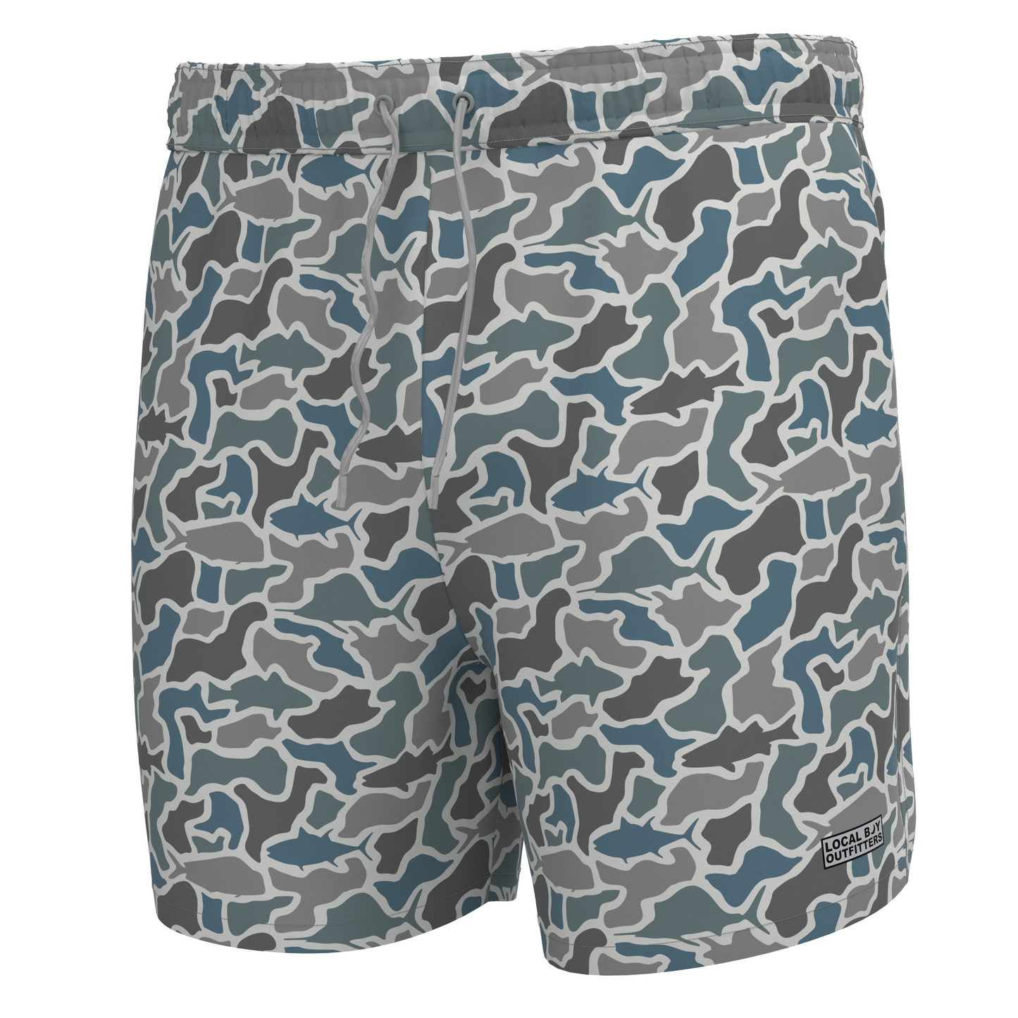 Youth Bayview Swim Trunk - Distressed LCF Cobalt
