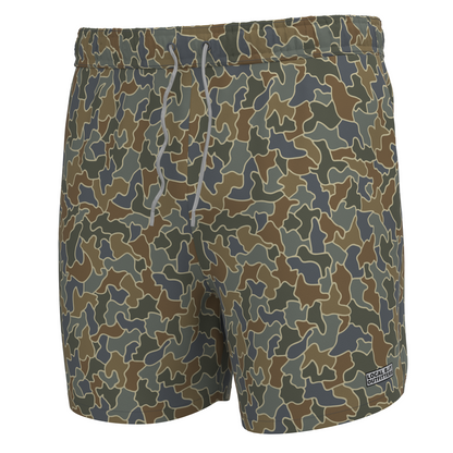 Bayview Swim Trunk - Blue Dog & Moon Camo