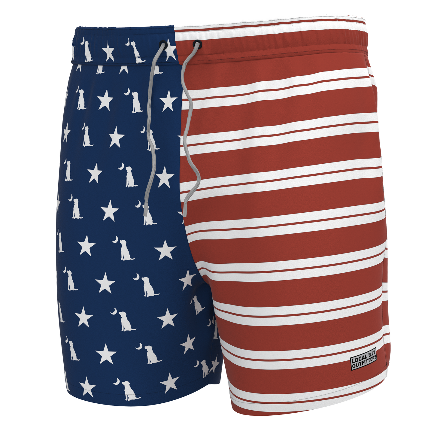 Bayview Swim Trunk - Fish Camo