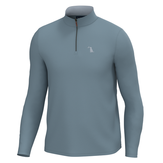 Bentley Quarter Zip - Smoky Slate