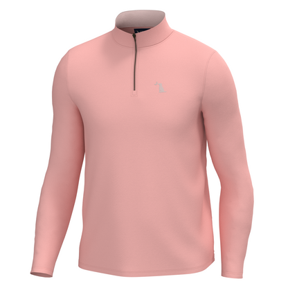 Bentley Quarter Zip - Sorbet
