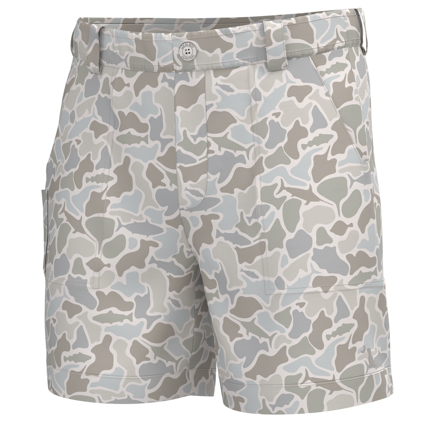 Chum Short - Distressed LCF Cobalt