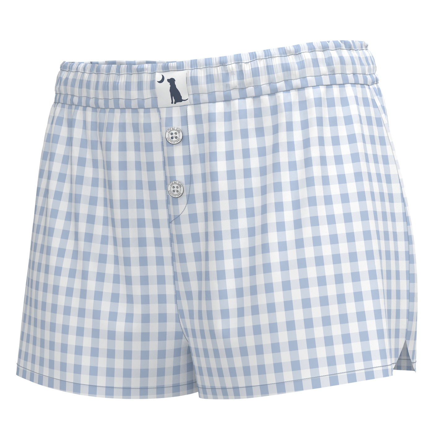 Local Girl Boxer Shorts - Periwinkle