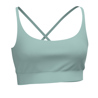 LG Sports Bra - Forest Camo Saltwater