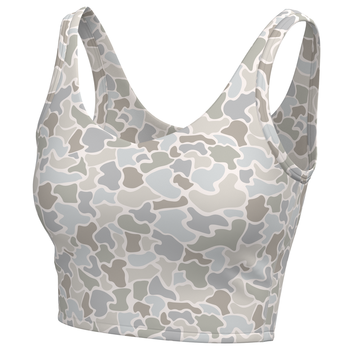 Local Girl Tank Top - Forest Camo Saltwater