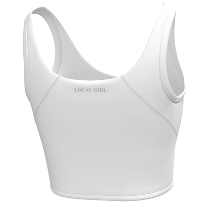Local Girl Tank Top - White