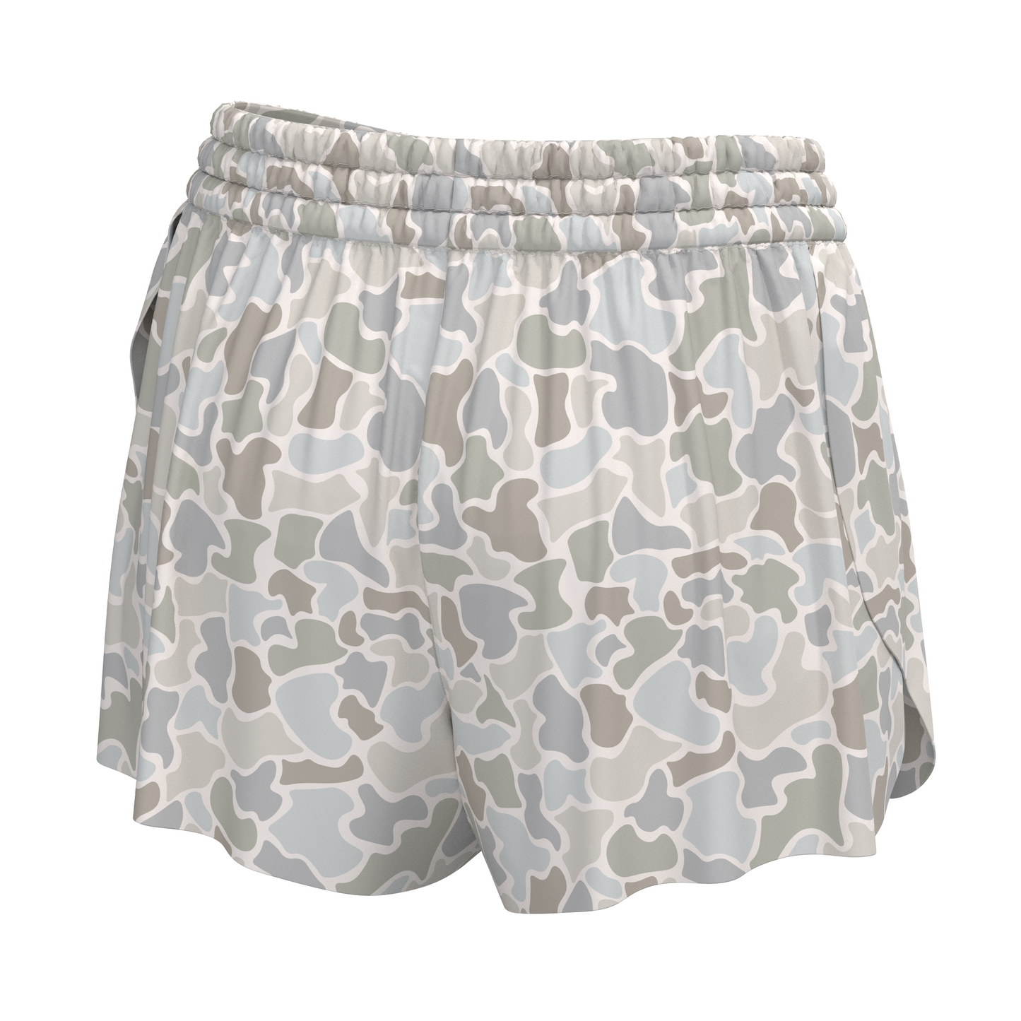 Local Girl Youth Petal Shorts - Forest Camo Saltwater