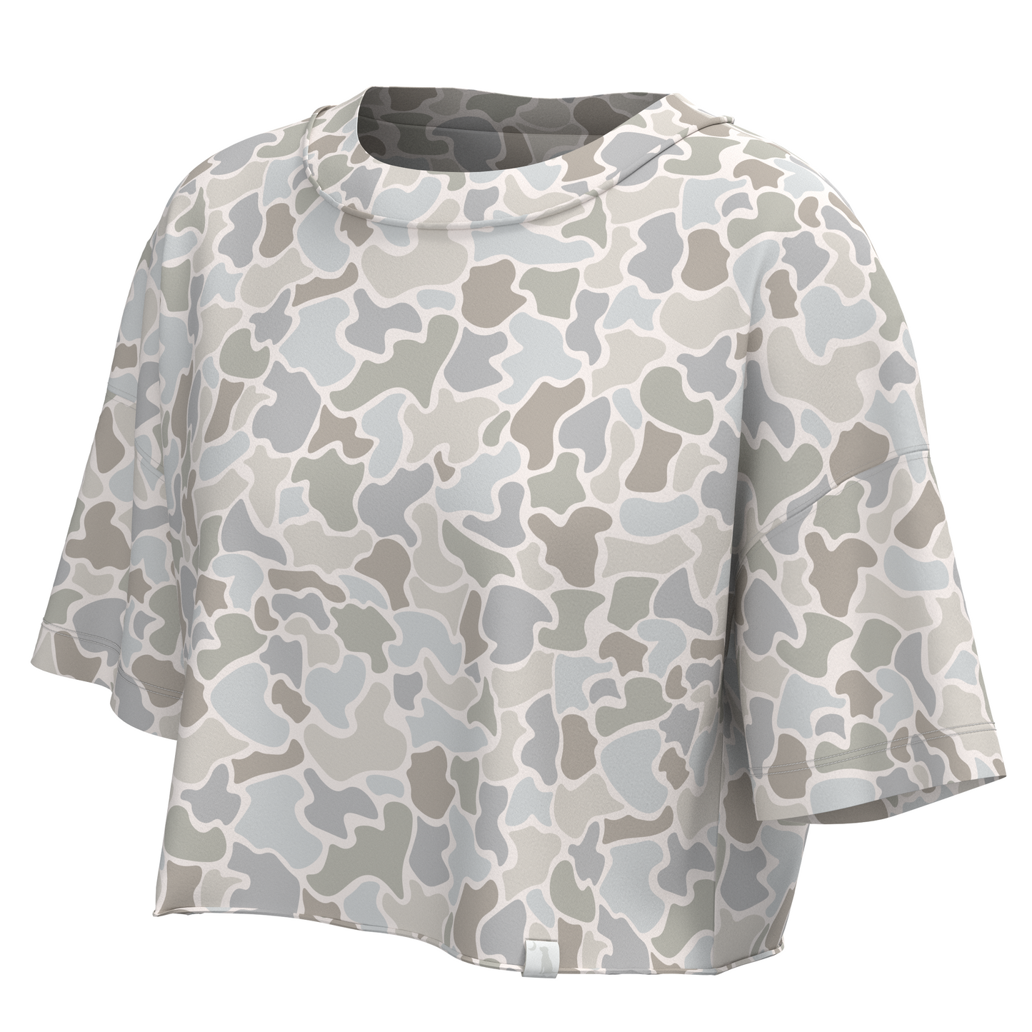 LG Youth Boxy Crop Tee - Periwinkle