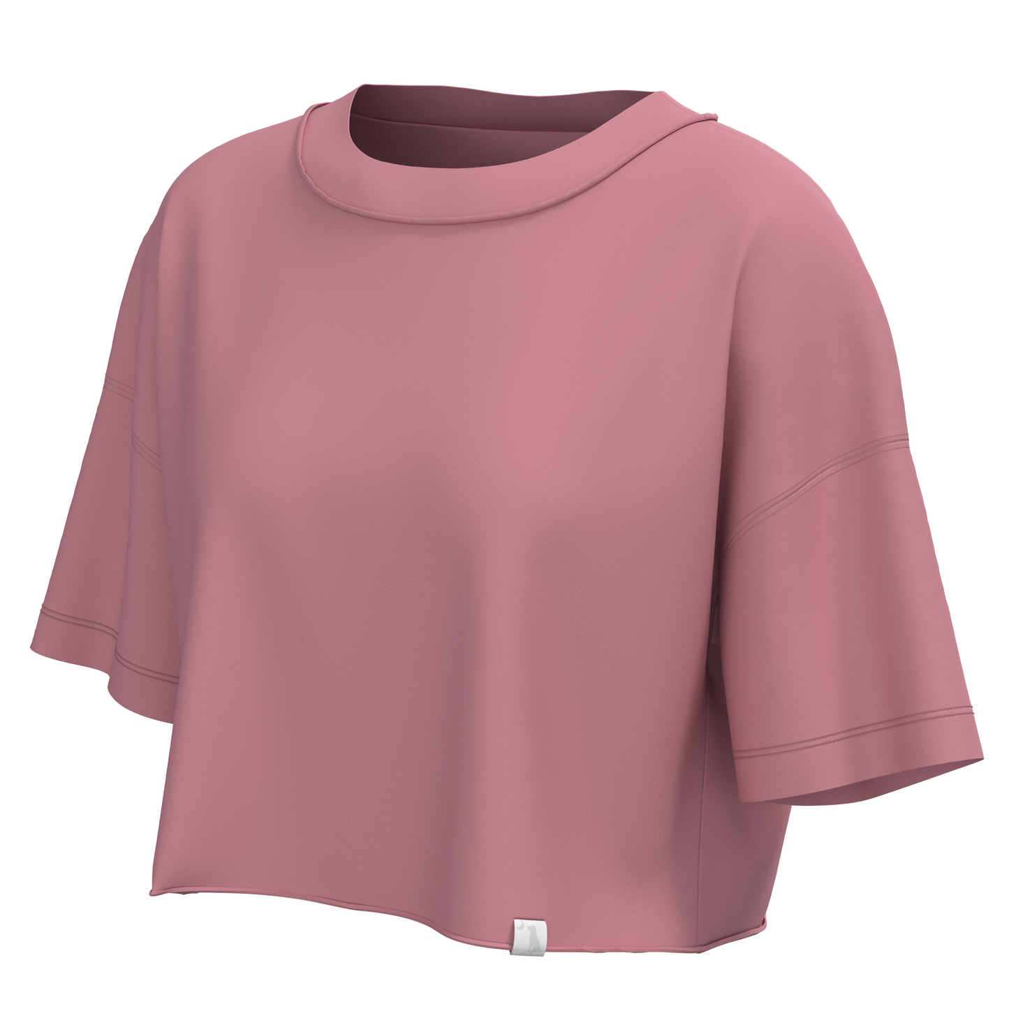 LG Youth Boxy Crop Tee - Black