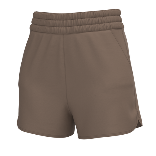 LG High-Waisted Volley Shorts - Cocoa