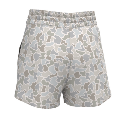 LG High-Waisted Volley Shorts - Forest Camo Saltwater