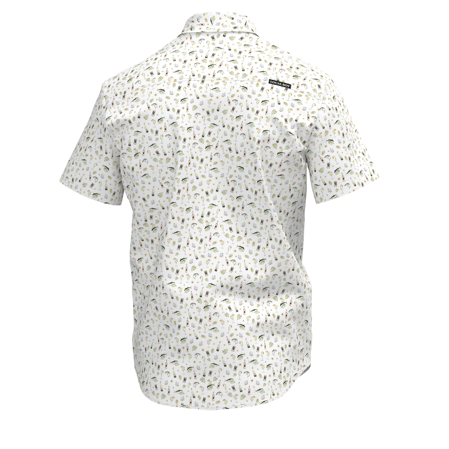 Low Country Button Down - Distressed LCF Cobalt