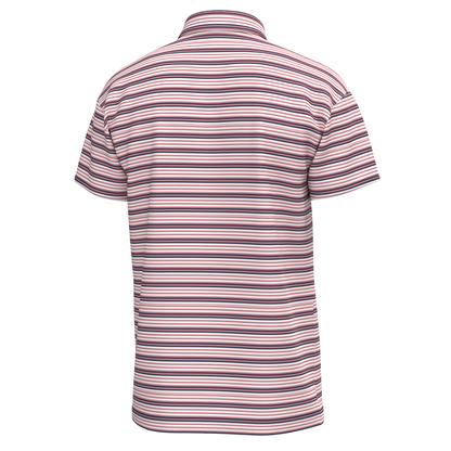 Cape Polo - Sky Blue/Pink
