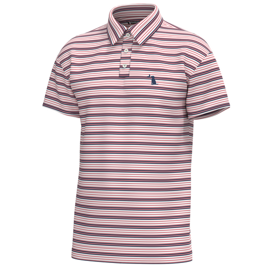 Cape Polo - Berry/Cobalt/White