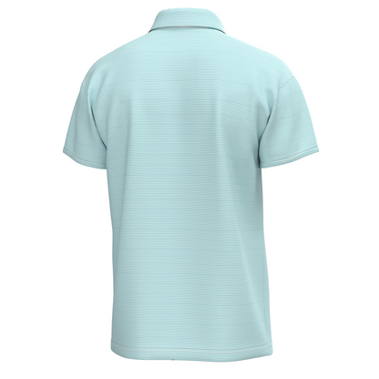 Palms Polo - Light Gray/White