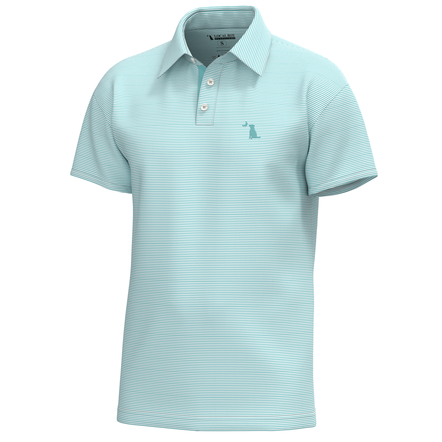 Youth Palms Polo - Sorbet/White