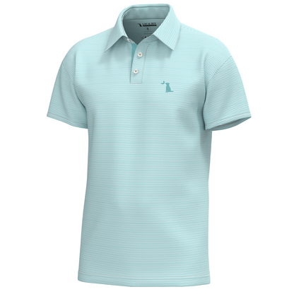 Youth Palms Polo - Sorbet/White