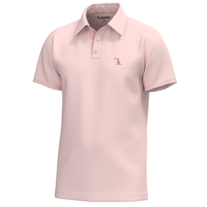 Youth Palms Polo - Sorbet/White