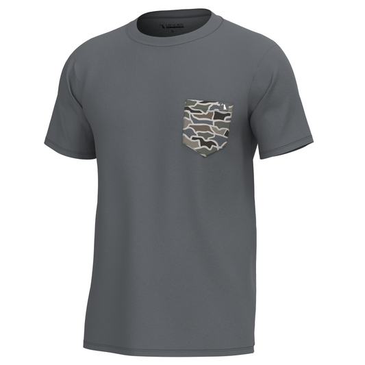 S/S Heather-Blend Crew