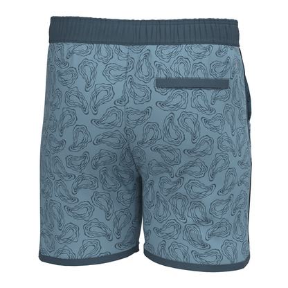 Wando Swim Trunk - Black Saltwater Camo