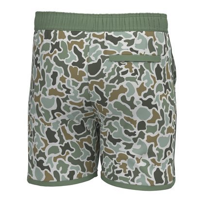 Wando Swim Trunk - Navy/Light Seafoam