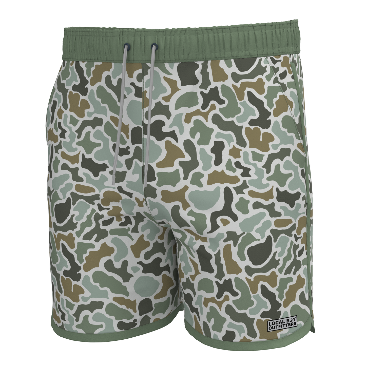 Wando Swim Trunk - Blue Dog & Moon Camo