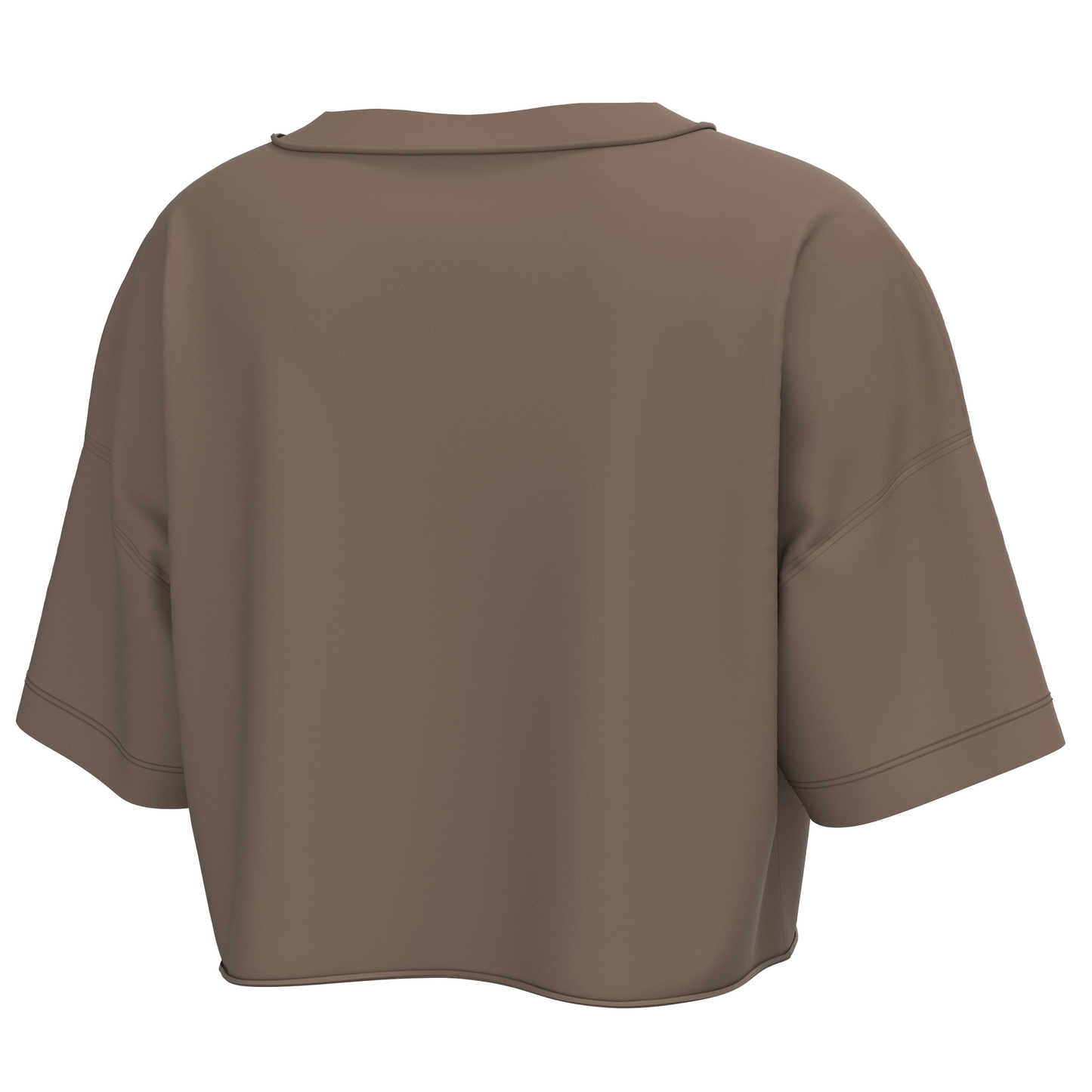 LG Boxy Crop Tee - Forest Camo Saltwater