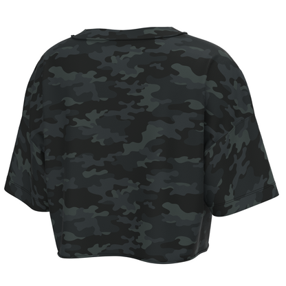 LG Boxy Crop Tee - White