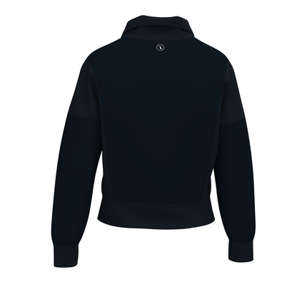 LG Velvet Fleece Quarter Zip - Cocoa
