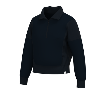 LG Velvet Fleece Quarter Zip - Black