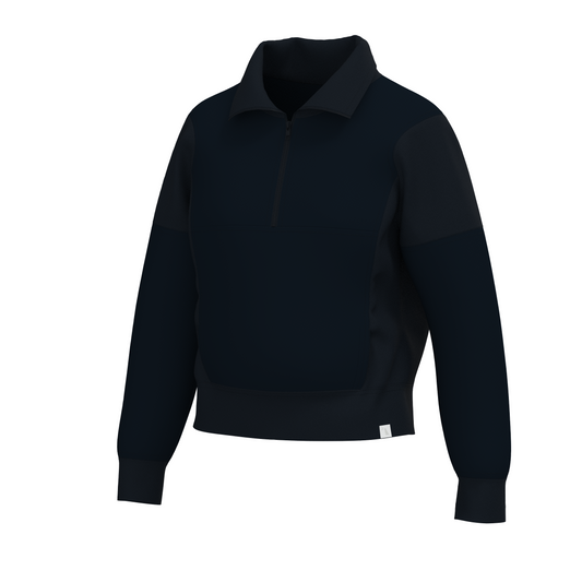 LG Velvet Fleece Quarter Zip - Black