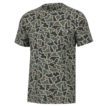 Youth S/S Heather-Blend Crew - Localflage