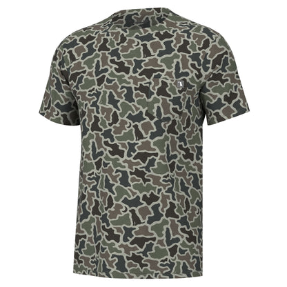 S/S Heather-Blend Crew - Localflage Vintage