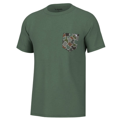 S/S Heather-Blend Crew - Localflage Vintage