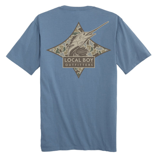 Dog & Moon Camo Sailfish SS Tee