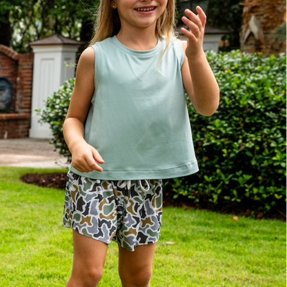 Local Girl Youth Petal Shorts - Localflage Bluff