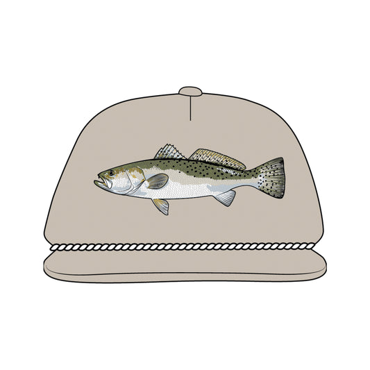 Youth Sea Trout Low Profile Rope Hat