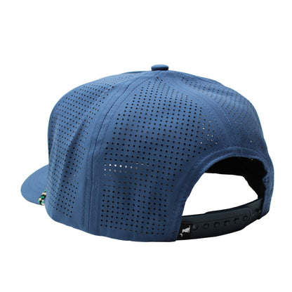 Youth Simple Text Perforated Rope Hat