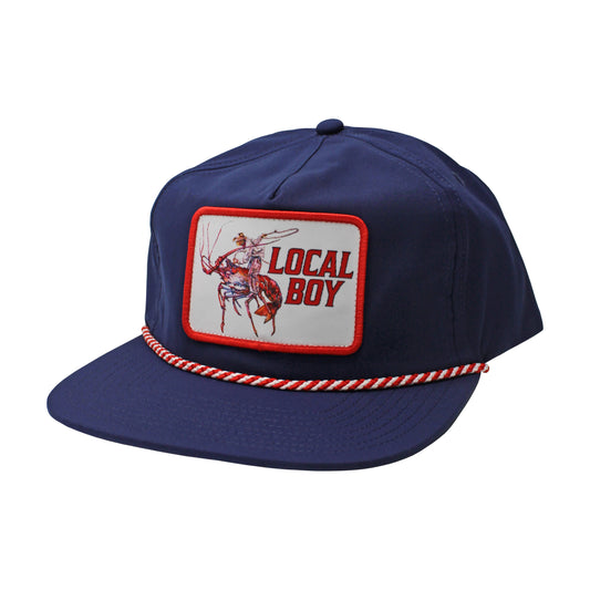 Spiny Lobster Patch Low-Profile Rope Hat